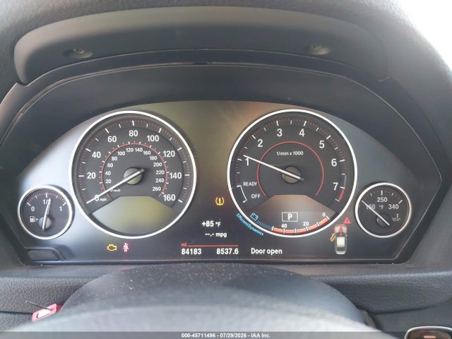 2016 Bmw 328i Xdrive მანქანა იყიდება აუქციონზე, vin: WBA8E3G56GNT26435, აუქციონის ნომერი: 45711496