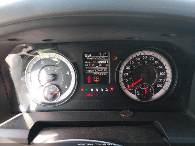 2016 Ram 2500 Big Horn მანქანა იყიდება აუქციონზე, vin: 3C6UR5DL7GG118472, აუქციონის ნომერი: 45711509