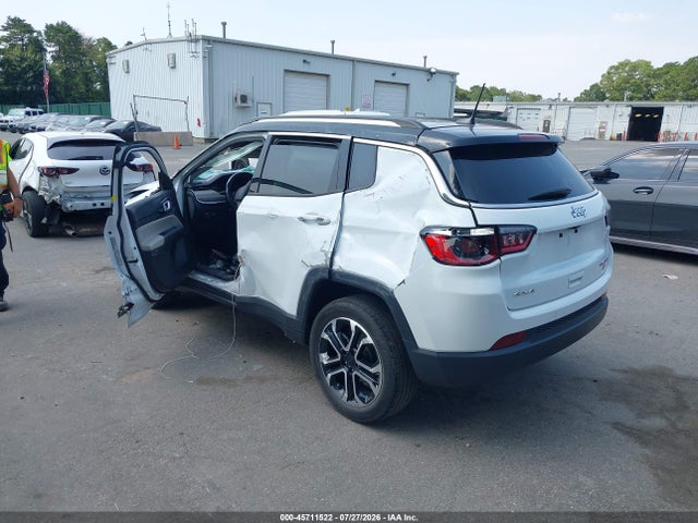 45711522 :رقم المزاد ، 3C4NJDCB2NT147616 vin ، 2022 Jeep Compass Limited 4x4 مزاد بيع