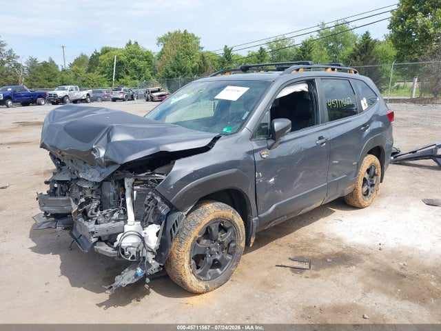 2022 Subaru Forester Wilderness მანქანა იყიდება აუქციონზე, vin: JF2SKAMC5NH419856, აუქციონის ნომერი: 45711567
