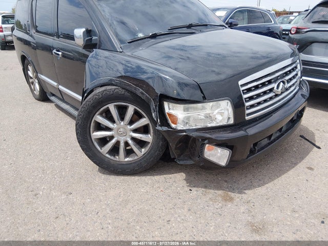 2008 Infiniti Qx56 მანქანა იყიდება აუქციონზე, vin: 5N3AA08C58N914519, აუქციონის ნომერი: 45711612