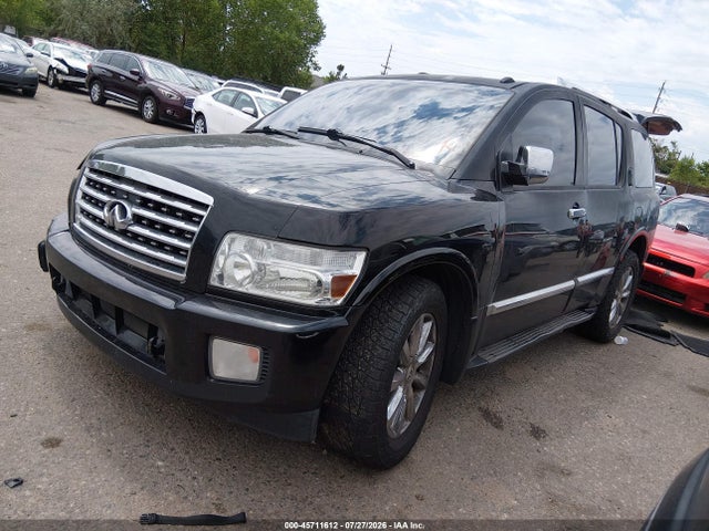 2008 Infiniti Qx56 მანქანა იყიდება აუქციონზე, vin: 5N3AA08C58N914519, აუქციონის ნომერი: 45711612