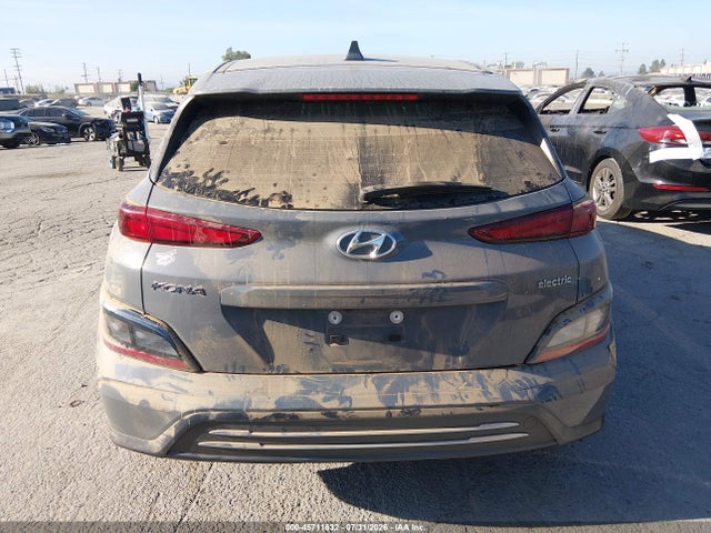 2022 Hyundai Kona Electric Sel მანქანა იყიდება აუქციონზე, vin: KM8K33AG0NU138226, აუქციონის ნომერი: 45711632