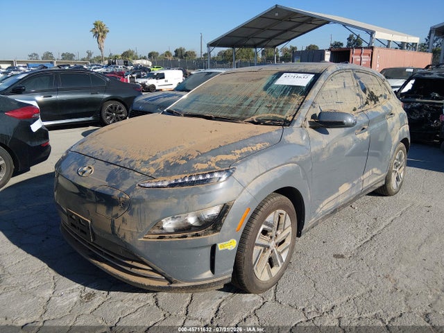 2022 Hyundai Kona Electric Sel მანქანა იყიდება აუქციონზე, vin: KM8K33AG0NU138226, აუქციონის ნომერი: 45711632