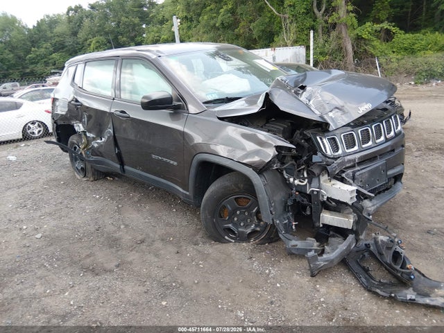 45711664 :رقم المزاد ، 3C4NJDAB2LT151343 vin ، 2020 Jeep Compass Sport 4x4 مزاد بيع