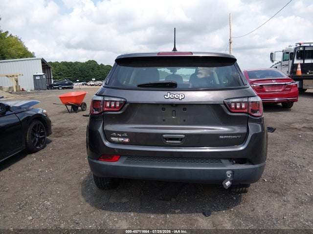 45711664 :رقم المزاد ، 3C4NJDAB2LT151343 vin ، 2020 Jeep Compass Sport 4x4 مزاد بيع