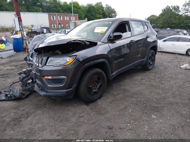 45711664 :رقم المزاد ، 3C4NJDAB2LT151343 vin ، 2020 Jeep Compass Sport 4x4 مزاد بيع