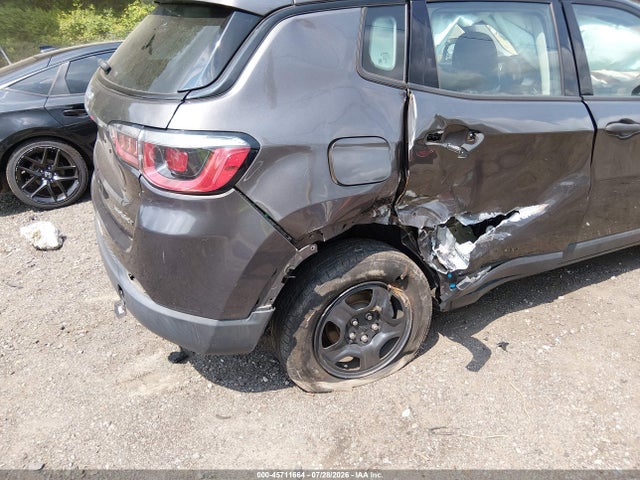 45711664 :رقم المزاد ، 3C4NJDAB2LT151343 vin ، 2020 Jeep Compass Sport 4x4 مزاد بيع