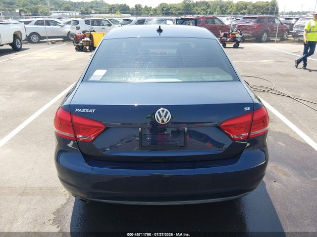45711700 :رقم المزاد ، 1VWBP7A39DC151037 vin ، 2013 Volkswagen Passat 2.5l Se مزاد بيع