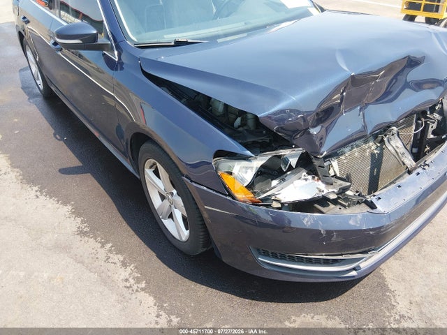 45711700 :رقم المزاد ، 1VWBP7A39DC151037 vin ، 2013 Volkswagen Passat 2.5l Se مزاد بيع