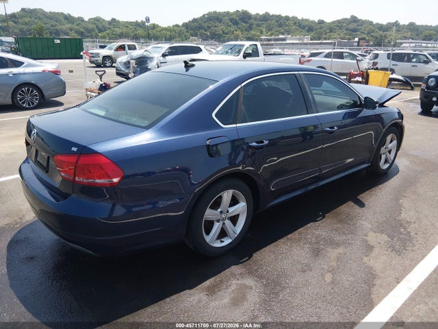 45711700 :رقم المزاد ، 1VWBP7A39DC151037 vin ، 2013 Volkswagen Passat 2.5l Se مزاد بيع