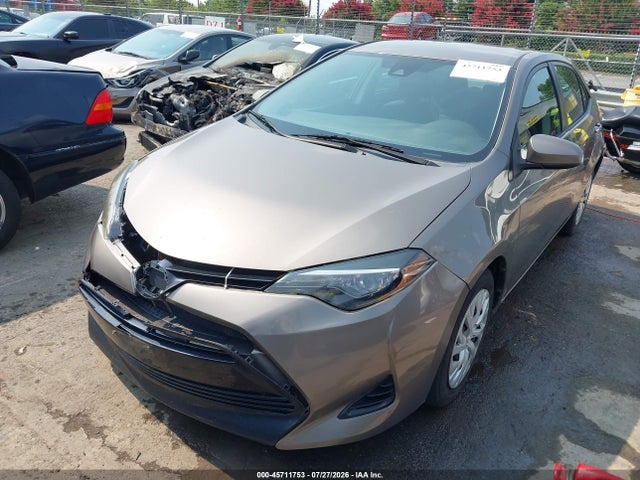 2017 Toyota Corolla Le მანქანა იყიდება აუქციონზე, vin: 5YFBURHE4HP659105, აუქციონის ნომერი: 45711753