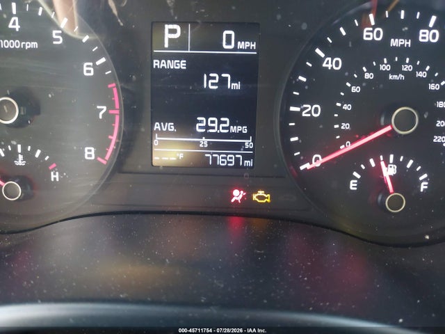 45711754 :رقم المزاد ، 3KPA24AB0KE254386 vin ، 2019 Kia Rio Lx مزاد بيع