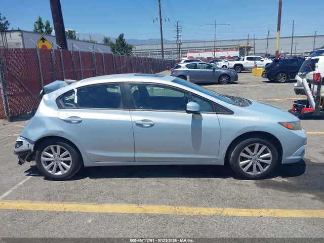 2012 Honda Civic Ex-l მანქანა იყიდება აუქციონზე, vin: 19XFB2F97CE349223, აუქციონის ნომერი: 45711761