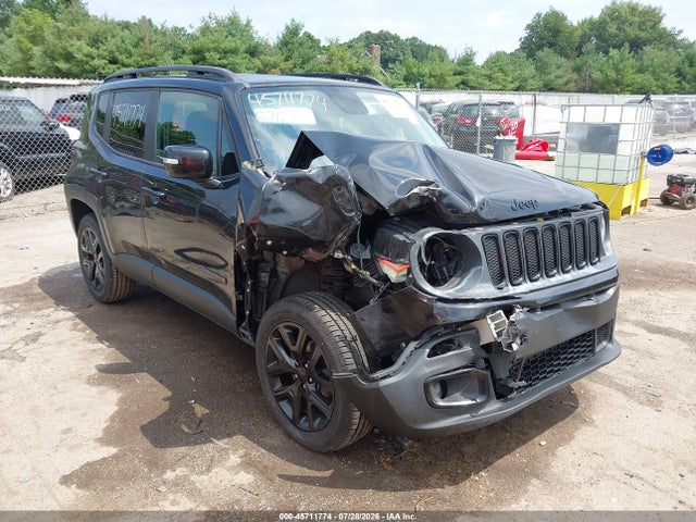 2016 Jeep Renegade Justice მანქანა იყიდება აუქციონზე, vin: ZACCJBBTXGPD52424, აუქციონის ნომერი: 45711774