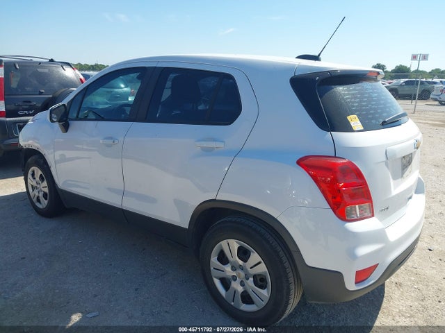 45711792 :رقم المزاد ، 3GNCJKSB2JL217193 vin ، 2018 Chevrolet Trax Ls مزاد بيع