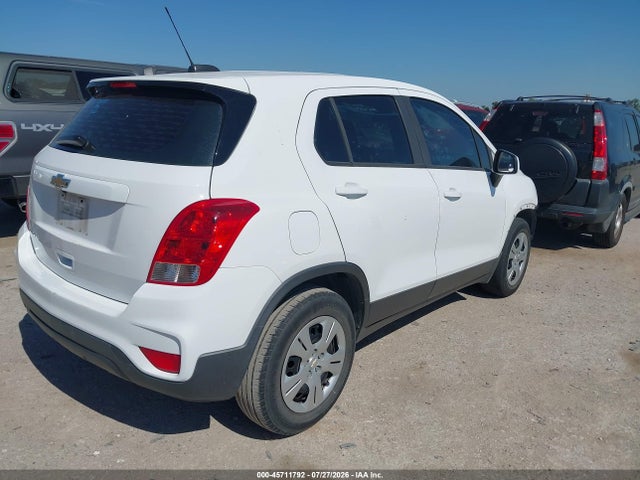 45711792 :رقم المزاد ، 3GNCJKSB2JL217193 vin ، 2018 Chevrolet Trax Ls مزاد بيع
