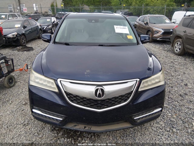 2016 Acura Mdx Technology   Acurawatch Plus Packages/technology Package მანქანა იყიდება აუქციონზე, vin: 5FRYD4H44GB044129, აუქციონის ნომერი: 45711809