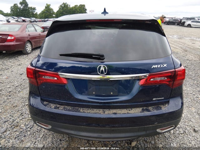 2016 Acura Mdx Technology   Acurawatch Plus Packages/technology Package მანქანა იყიდება აუქციონზე, vin: 5FRYD4H44GB044129, აუქციონის ნომერი: 45711809