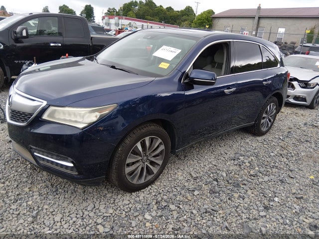 2016 Acura Mdx Technology   Acurawatch Plus Packages/technology Package მანქანა იყიდება აუქციონზე, vin: 5FRYD4H44GB044129, აუქციონის ნომერი: 45711809