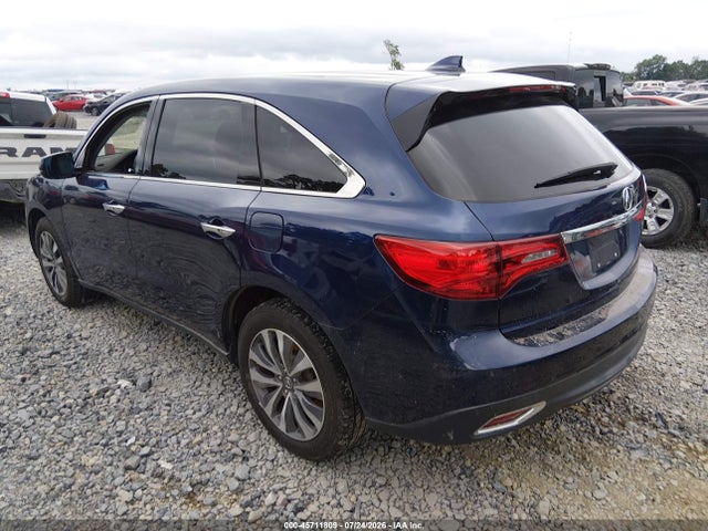2016 Acura Mdx Technology   Acurawatch Plus Packages/technology Package მანქანა იყიდება აუქციონზე, vin: 5FRYD4H44GB044129, აუქციონის ნომერი: 45711809