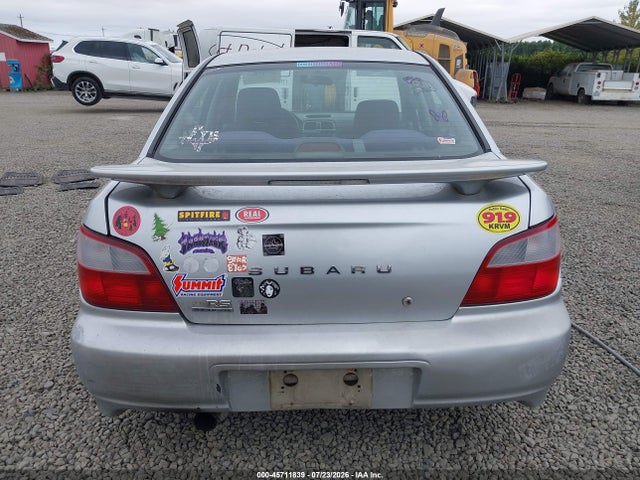 Aukcja sprzedaży 2002 Subaru Impreza 2.5rs, vin: JF1GD675X2H515685, numer aukcji: 45711839