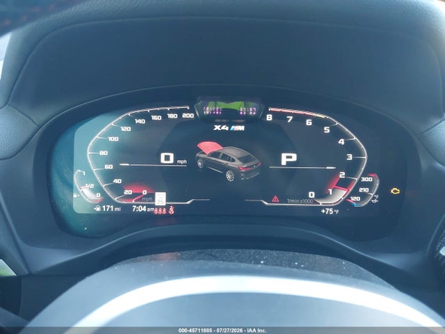 2022 Bmw X4 M მანქანა იყიდება აუქციონზე, vin: 5YM23EC0XN9J54234, აუქციონის ნომერი: 45711885
