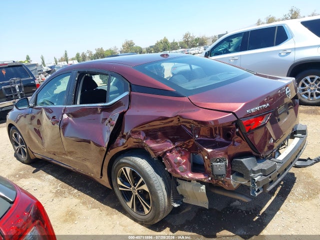 3N1AB8CV9MY267382 Nissan Sentra Sv Xtronic Cvt