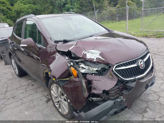 45711907 :رقم المزاد ، KL4CJASB2JB568927 vin ، 2018 Buick Encore Preferred مزاد بيع