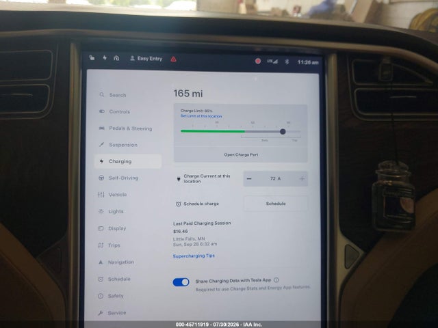 5YJSA1E24HF211012 Tesla Model S 100d/60d/75d/90d/p100d