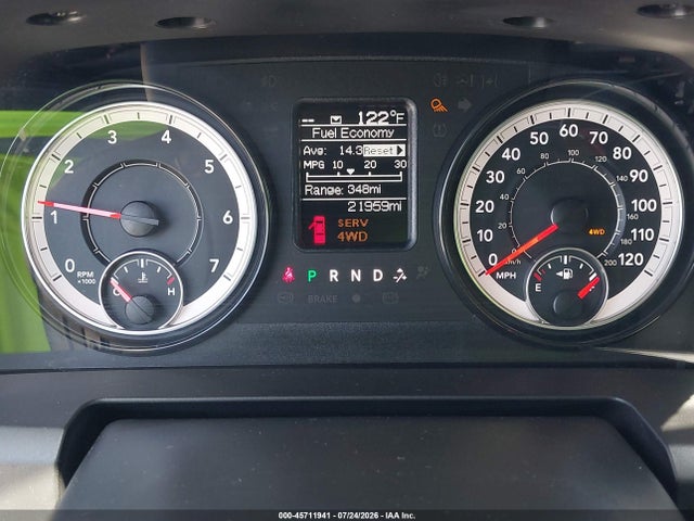 45711941 :رقم المزاد ، 1C6RR7ST7PS586747 vin ، 2023 Ram 1500 Classic Tradesman  4x4 6'4 Box مزاد بيع