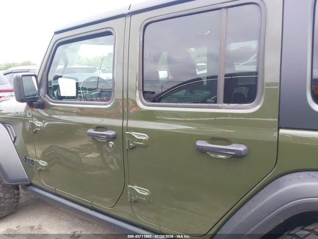 45711962 :رقم المزاد ، 1C4HJXDG8MW608898 vin ، 2021 Jeep Wrangler Unlimited Willys 4x4 مزاد بيع