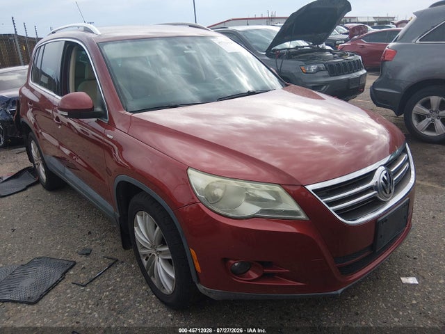 2010 Volkswagen Tiguan Wolfsburg Edition მანქანა იყიდება აუქციონზე, vin: WVGAV7AX7AW003191, აუქციონის ნომერი: 45712028