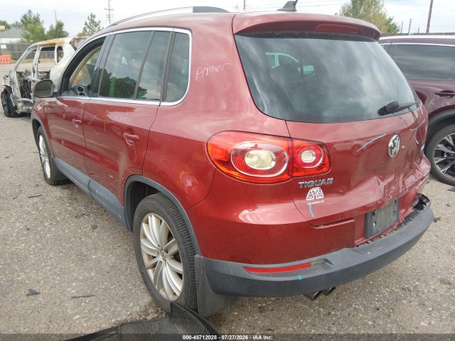 2010 Volkswagen Tiguan Wolfsburg Edition მანქანა იყიდება აუქციონზე, vin: WVGAV7AX7AW003191, აუქციონის ნომერი: 45712028