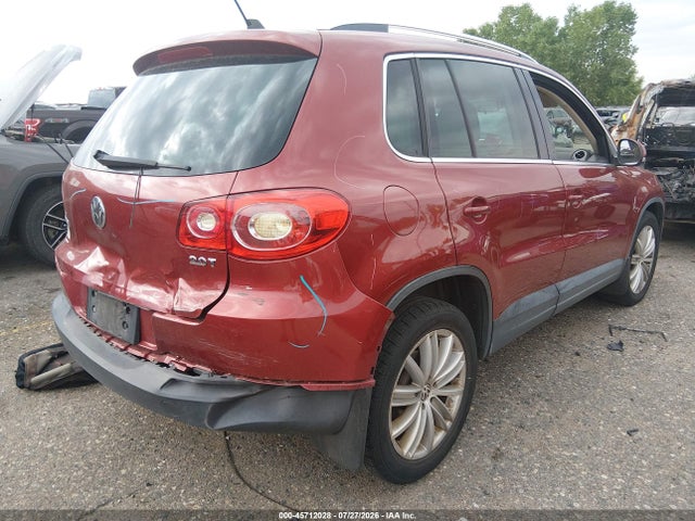 2010 Volkswagen Tiguan Wolfsburg Edition მანქანა იყიდება აუქციონზე, vin: WVGAV7AX7AW003191, აუქციონის ნომერი: 45712028
