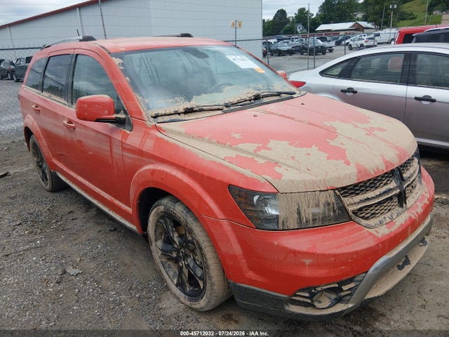 45712032 :رقم المزاد ، 3C4PDDGG4JT491884 vin ، 2018 Dodge Journey Crossroad Awd مزاد بيع