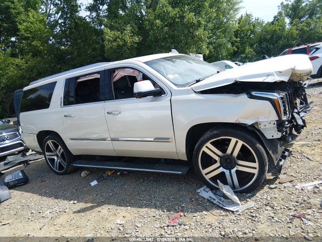 45712043 :رقم المزاد ، 1GYS4TKJ3FR611384 vin ، 2015 Cadillac Escalade Esv Premium مزاد بيع