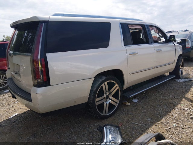45712043 :رقم المزاد ، 1GYS4TKJ3FR611384 vin ، 2015 Cadillac Escalade Esv Premium مزاد بيع