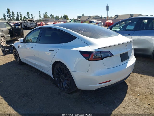 Tesla Model 3 Performance Dual Motor All-wheel Drive 2021 5YJ3E1EC0MF093696 Image 3