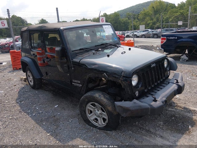 Aukcja sprzedaży 2015 Jeep Wrangler Unlimited Sport, vin: 1C4BJWDG2FL692561, numer aukcji: 45712113