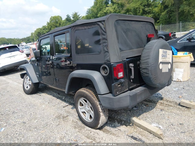 Aukcja sprzedaży 2015 Jeep Wrangler Unlimited Sport, vin: 1C4BJWDG2FL692561, numer aukcji: 45712113