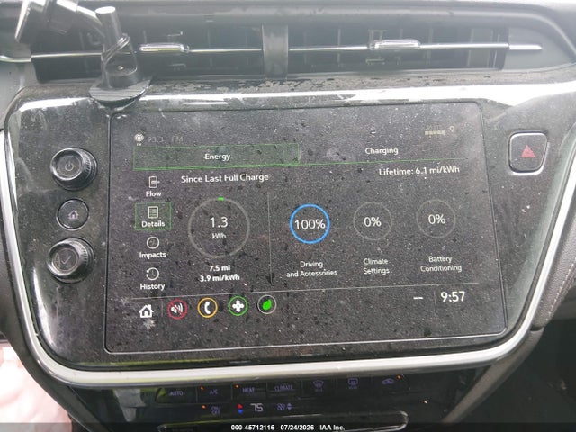 1G1FY6S09P4153779 Chevrolet Bolt Euv Fwd Lt