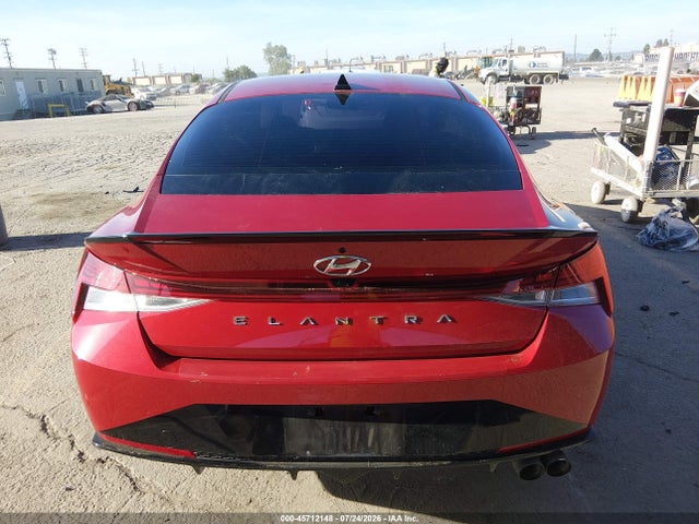 45712148 :رقم المزاد ، KMHLR4AF4PU442145 vin ، 2023 Hyundai Elantra N Line مزاد بيع