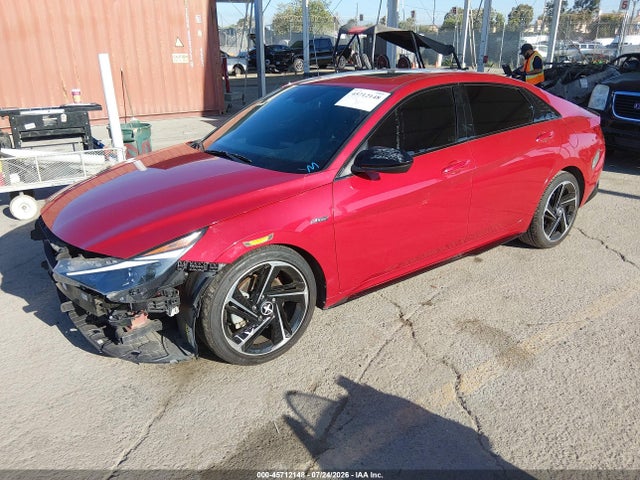 45712148 :رقم المزاد ، KMHLR4AF4PU442145 vin ، 2023 Hyundai Elantra N Line مزاد بيع