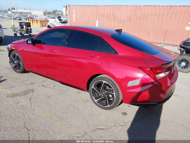 45712148 :رقم المزاد ، KMHLR4AF4PU442145 vin ، 2023 Hyundai Elantra N Line مزاد بيع