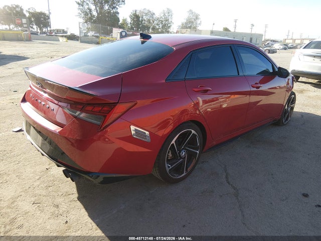 45712148 :رقم المزاد ، KMHLR4AF4PU442145 vin ، 2023 Hyundai Elantra N Line مزاد بيع