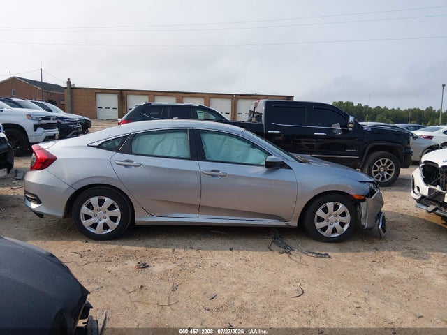 2019 Honda Civic Lx მანქანა იყიდება აუქციონზე, vin: 2HGFC2F62KH569442, აუქციონის ნომერი: 45712208