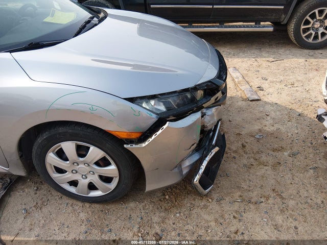 2019 Honda Civic Lx მანქანა იყიდება აუქციონზე, vin: 2HGFC2F62KH569442, აუქციონის ნომერი: 45712208