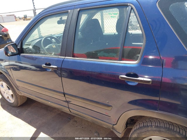 2005 Honda Cr-v Lx მანქანა იყიდება აუქციონზე, vin: JHLRD68545C020372, აუქციონის ნომერი: 45712225