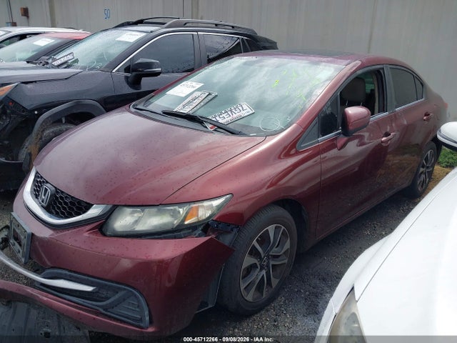 Honda CIVIC EX 2014 19XFB2F8XEE271174 Image 2